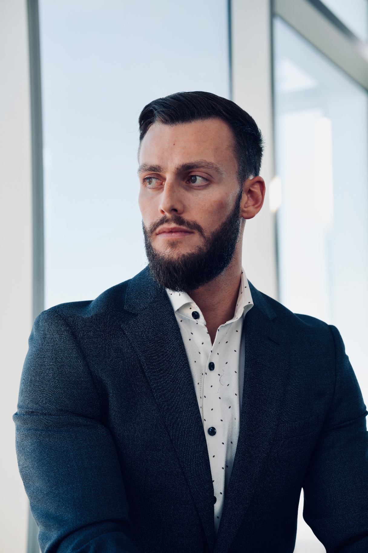 Alexandre Richard à la fenêtre
